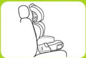 GRACO TurboBooster - 3-B Instalación del asiento para niños - 1