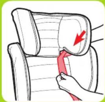 GRACO TurboBooster - 3-B Instalación del asiento para niños - 2