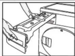 GRUNDIG GT76824EW - Emptying the water tank - 2