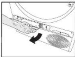 GRUNDIG GT76824EW - Cleaning the condenser - 1