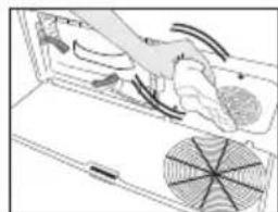 GRUNDIG GT76824EW - Cleaning the condenser - 8