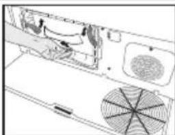GRUNDIG GT76824EW - Cleaning the condenser - 2