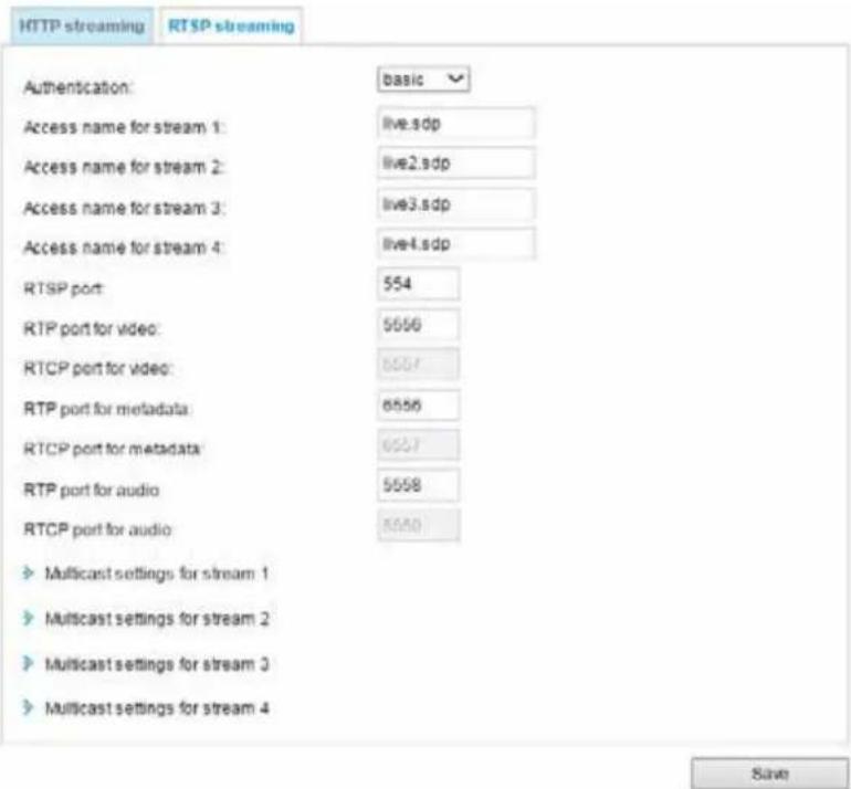 Vivotek Fixed Dome FD836BA-EHVF2 - RTSP Streaming - 1