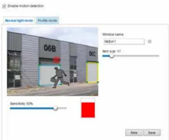 Vivotek Fixed Dome FD836BA-EHVF2 - Applications > Motion detection - 2