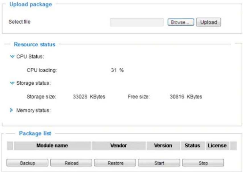 Vivotek Fixed Dome FD836BA-EHVF2 - Applications > Package management - a.k.a., VADP (VIVOTEK Application Development Platform) - 1