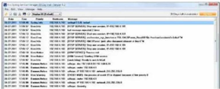 Vivotek Turret Dome IT9380-H - Log server settings - 2