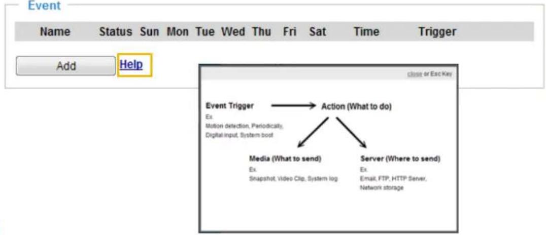 Vivotek Turret Dome IT9380-H - Event > Event settings - 1