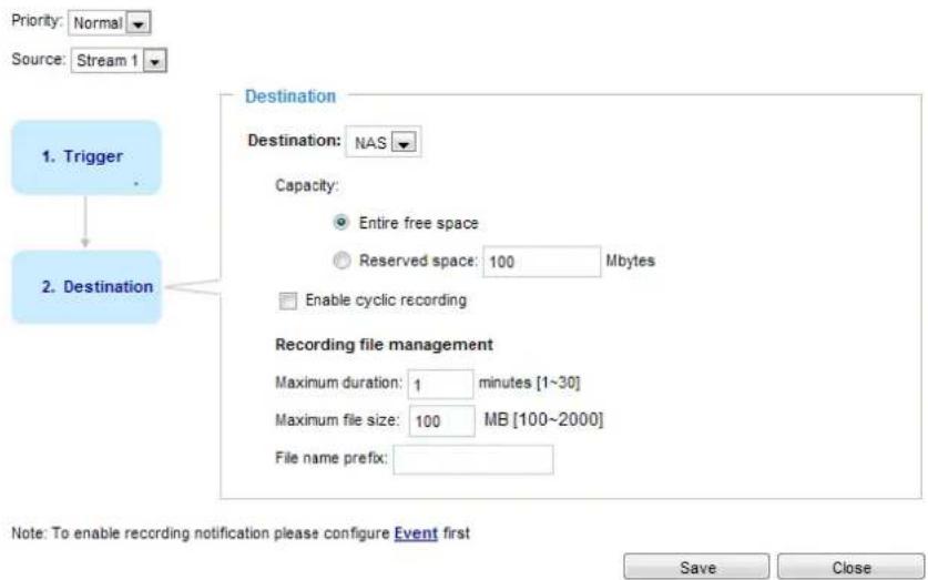 Vivotek Turret Dome IT9380-H - Destination - 1