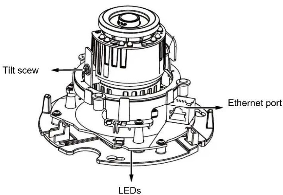 Vivotek FD8167A - Inner View - 2