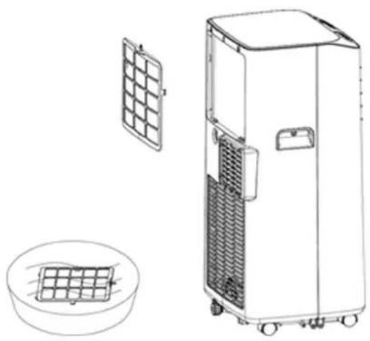 Argoclima Egon EU - Cleaning the air filters - 1