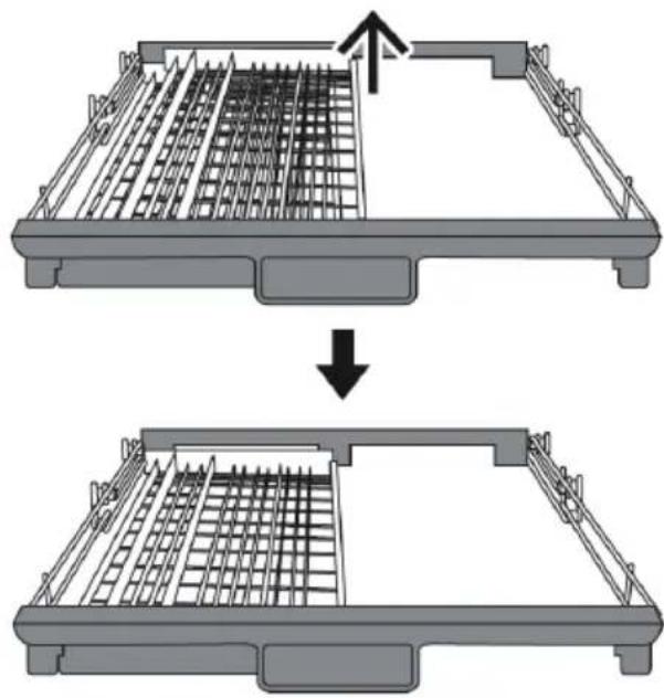 Concept MNV3360 - POSITIONING OF THE CUTLERY BASKET - 4