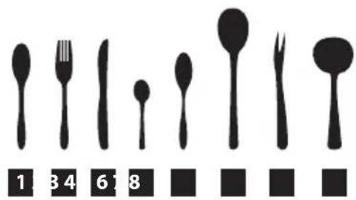1 3 4 6 8
