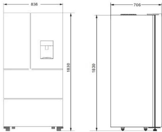 Concept LA6683DS - INSTALACE SPOTŘEBIČE - 1