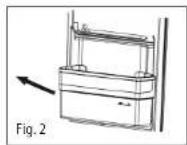 Concept LA6683DS - Cleaning the water dispenser - 1