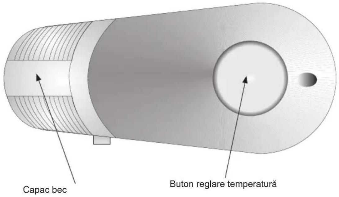 Capac bec Buton reglare temperatură