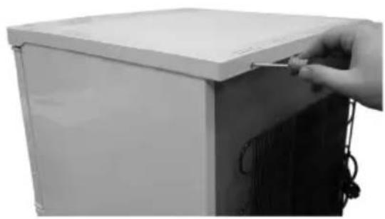 AMICA FM130.3 - CHANGE OF THE DOOR HINGING - 1