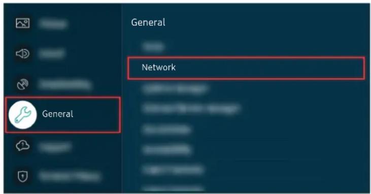 SAMSUNG QA85Q70AAK - When the TV can't connect to the Internet - 9