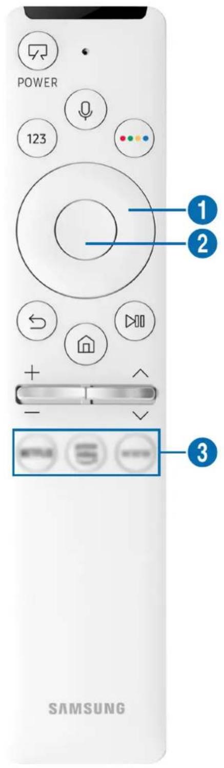 SAMSUNG QA65Q70TAK - About the Samsung Smart Remote (The Frame) - 1