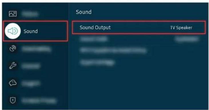 SAMSUNG QA50LS03AAK - When no sound comes out of the TV, or the sound is breaking up - 5