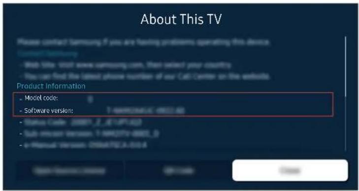 SAMSUNG UA75AU7700K - Updating to the latest TV's software - 22