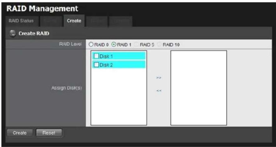 NUUO Crystal NT-4040R - Create a RAID Volume - 3