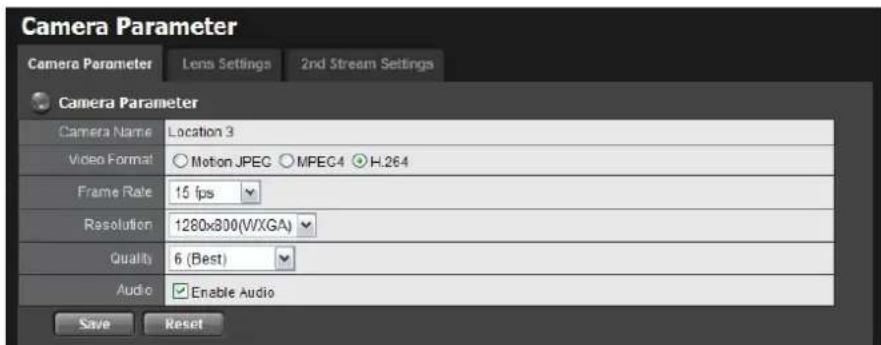 NUUO Crystal NT-4040R - Modify Camera Parameters - 1