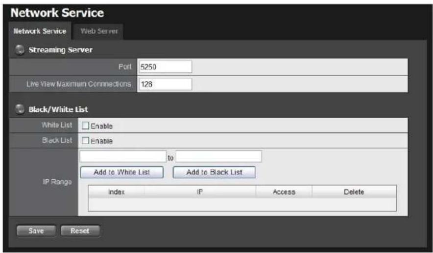 NUUO Crystal NT-4040R - Network Service Setup - 1
