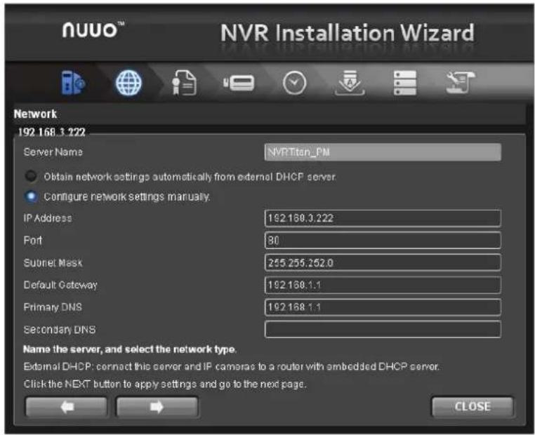 NUUO Crystal NT-4040R - Step 6: Set up the Unit - 5