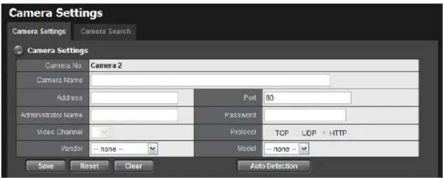 NUUO Crystal NT-4040R - Add Cameras Manually - 2