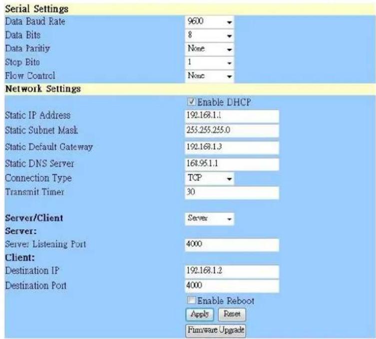 NUUO Crystal NT-4040R - Static IP Address - 1