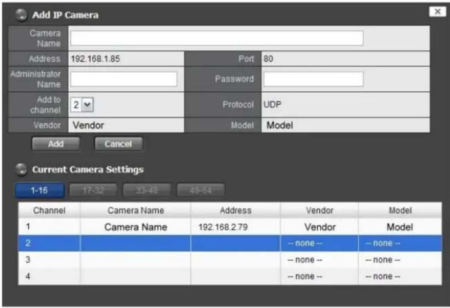 NUUO Crystal NT-4040R - Add Cameras by Camera Search - 3