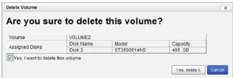 NUUO Crystal NT-4040R - Delete a RAID Volume - 2