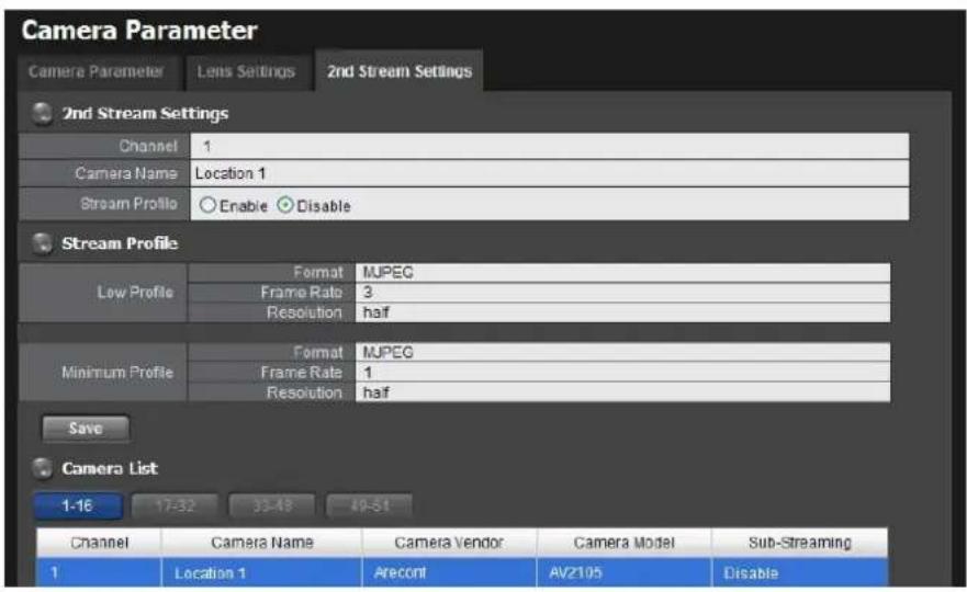 NUUO Crystal NT-4040R - Set up 2nd Stream - 1
