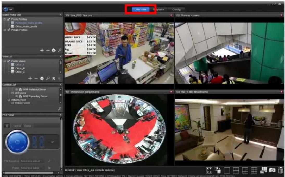 NUUO Crystal CT- 8000R - Add Cameras to View - 1