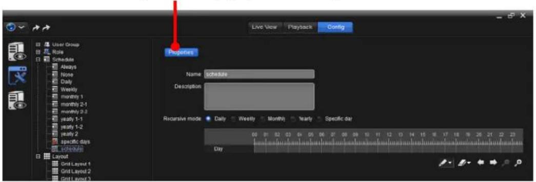 NUUO Crystal CT- 8000R - "Daily" settings - 1