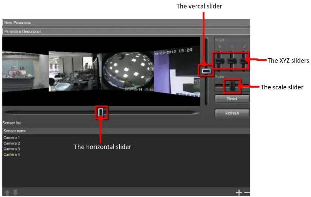 NUUO Crystal CT- 8000R - Select the cameras to add to the image fusion. - 3