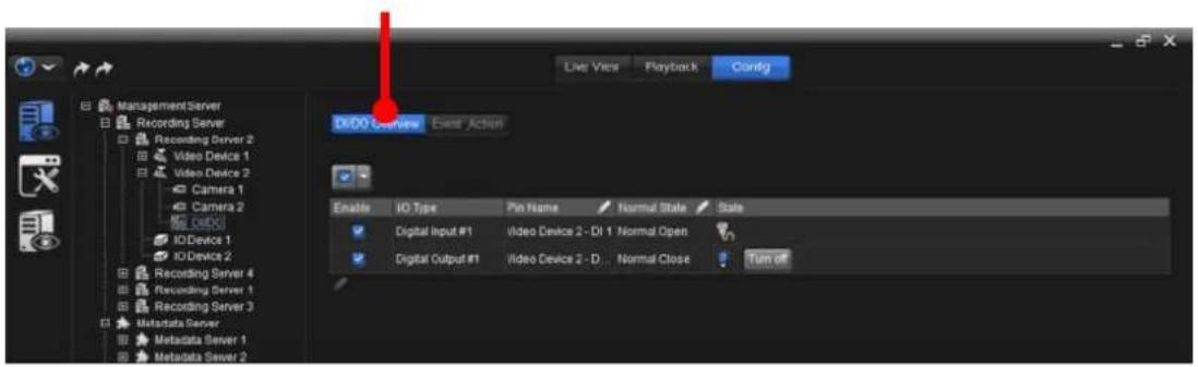 NUUO Crystal CT- 8000R - Event Action - 1