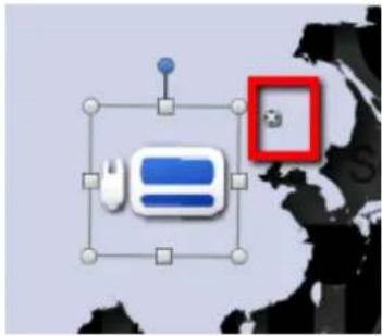 NUUO Crystal CT- 8000R - Adjust the size by dragging the edge points of an icon. - 3