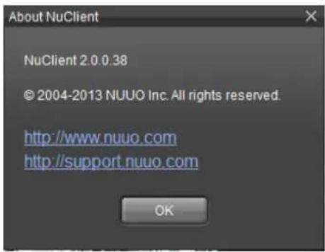 NUUO Crystal CT- 8000R - Click About. - 1