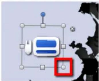 NUUO Crystal CT- 8000R - Adjust the size by dragging the edge points of an icon. - 1