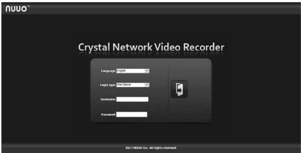 NUUO Crystal CT- 8000R - 3.1Login - 1