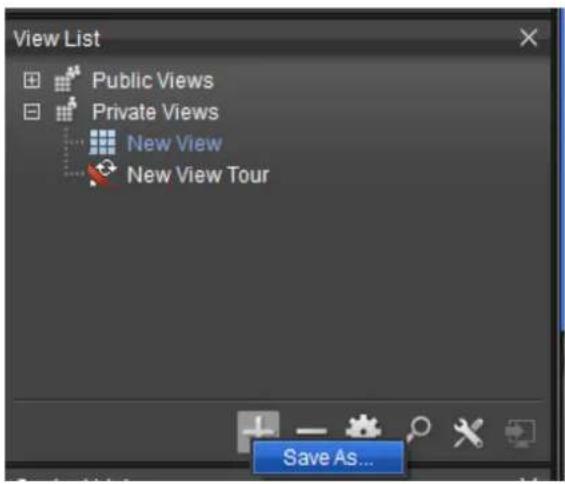 NUUO Crystal CT- 8000R - Select the type of view, either Public or Private, to be duplicated. - 2