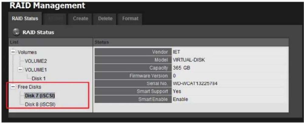 NUUO Crystal CT- 8000R - iSCSI Initiator - 3