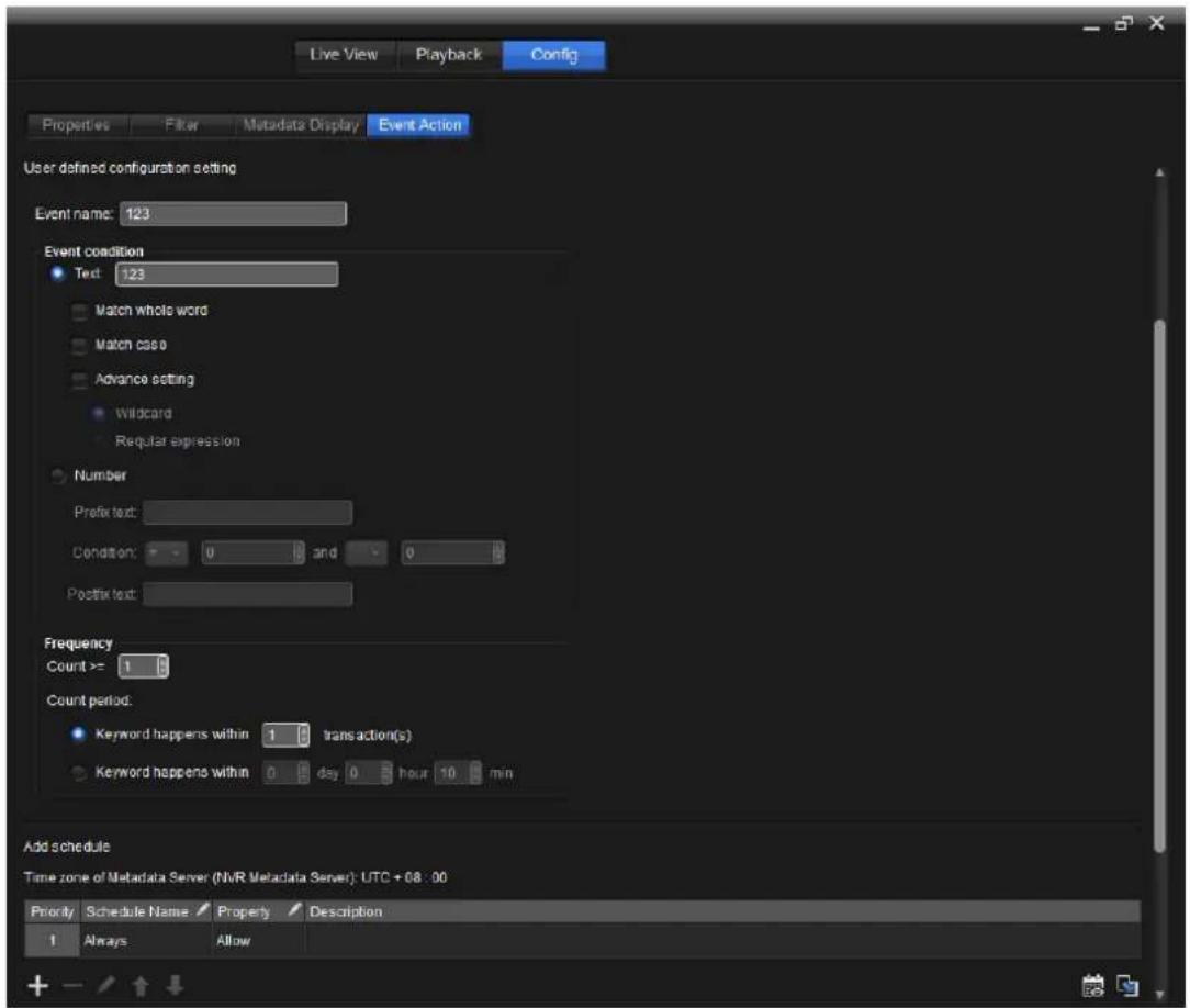 NUUO Crystal CT- 8000R - User defined configuration settings - 2