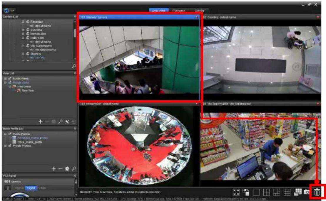NUUO Crystal CT- 8000R - Click the View list you want to edit. - 2
