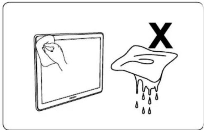 Diagram showing a hand holding a scroll over a tablet screen and a droplet labeled 'X' falling, likely illustrating a UI or UI concept.