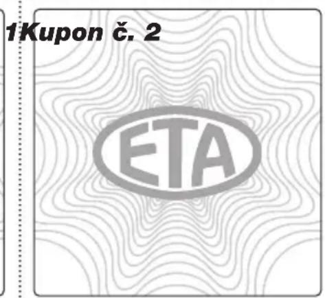 1Kupon č. 2 ETA
