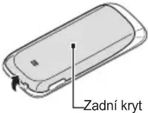 SAMSUNG E1280 - Vložení SIM karet a baterie - 1