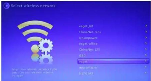Eaget H5 - Nastavení Wi-Fi (dostupné pouze po připojení WiFi USB dongle – není součástí balení) - 6