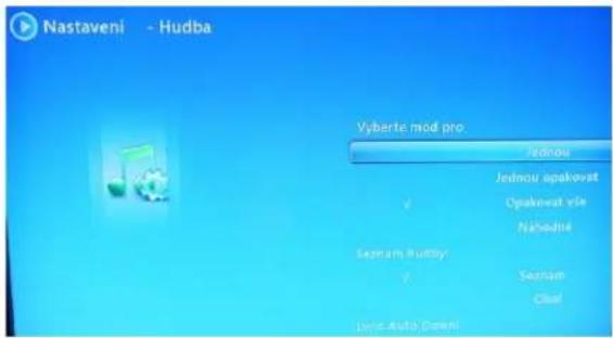 Eaget H5 - Nastavení Hudba - 1